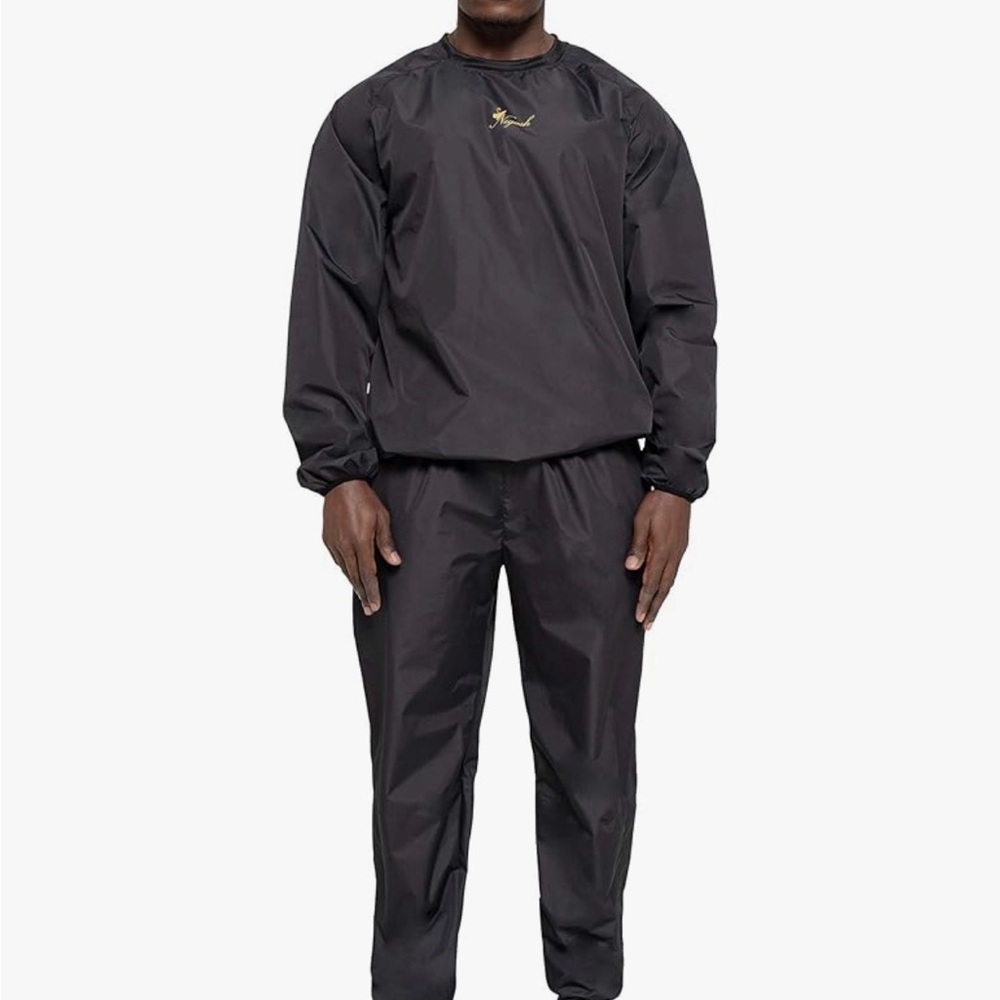 ❤️ Black sauna suit top